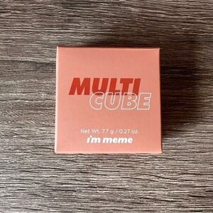 I'm Meme Multi Cube Baked Ginger Eye Shadows & Blush Makeup